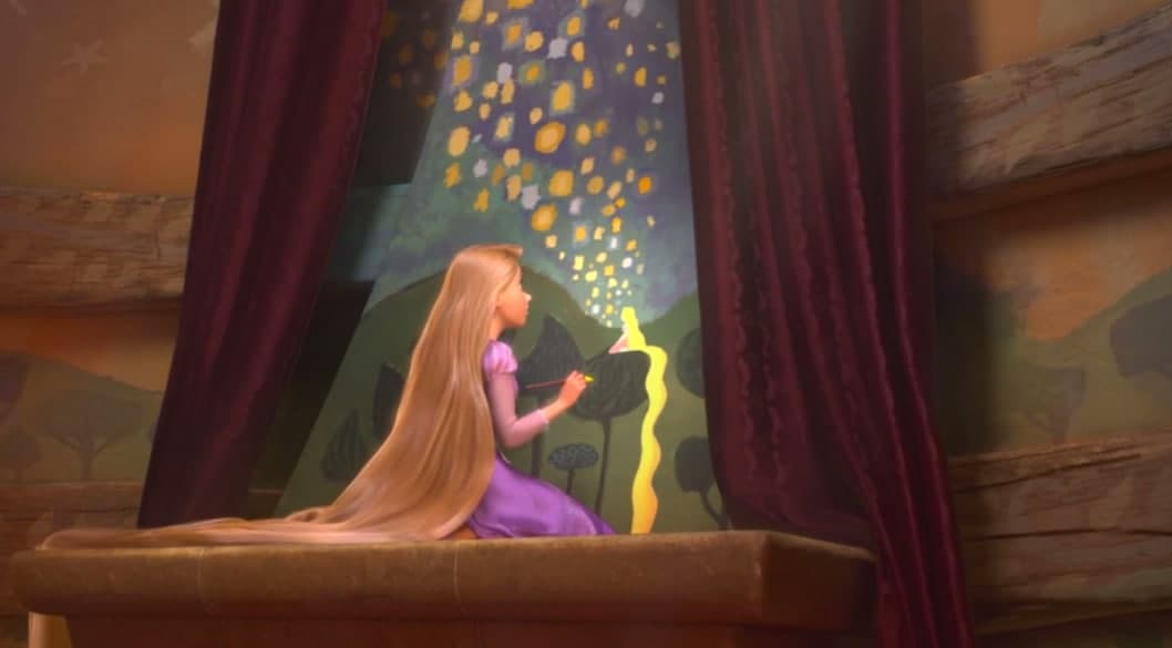 نقد و بررسی انیمیشن گیسوکمند (Tangled)؛ آزادی از آشپزخانه